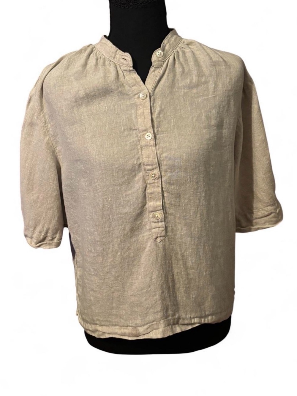Haven Well Within 100% Linen Blouse in Size S